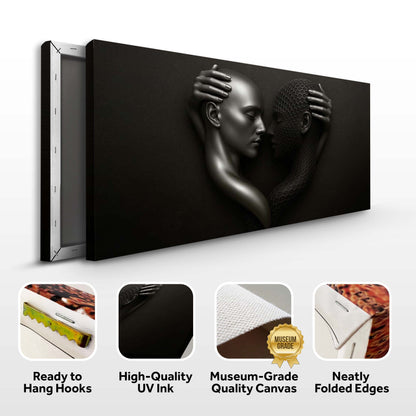 Eternal Love Figure Abstract Wall Art III