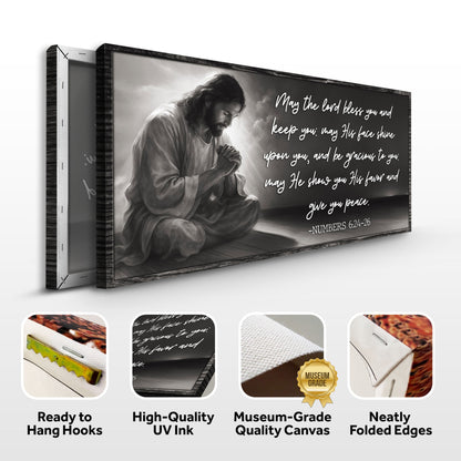 Numbers 6:24-26 - May The Lord Bless You Faith Sign II