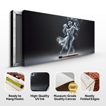 Modern Abstract Couple Dance Wall Art