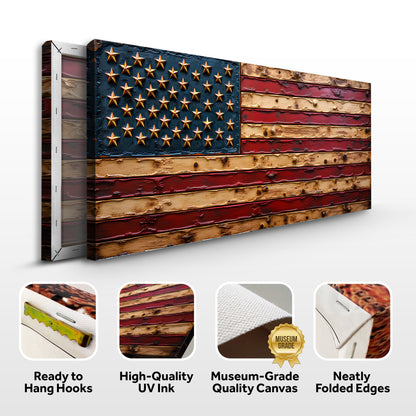 Old Glory American Flag Wall Art
