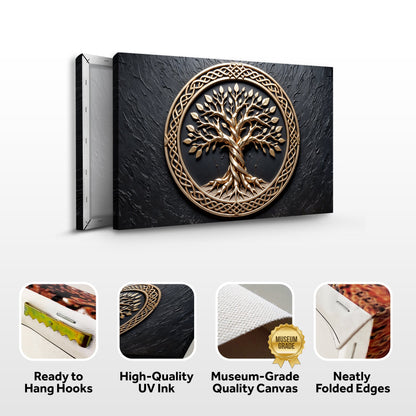 3D Celtic Tree of Life Wall Art V