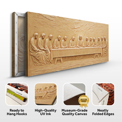 The Last Supper Minimalist Faith Wall Art