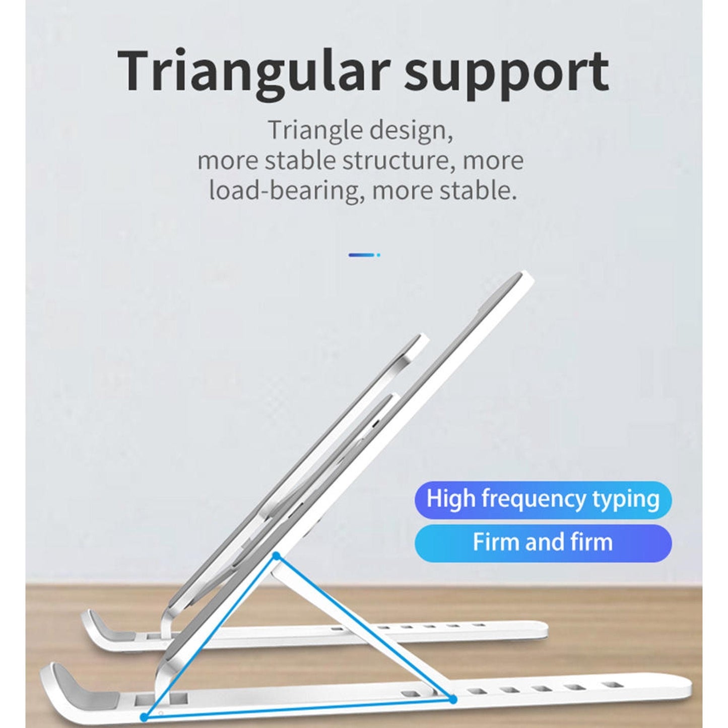 Adjustable Non-slip Laptop Stand for 11-17 Inch Tablets