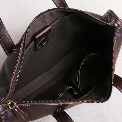 Vintage Leather Business Briefcase