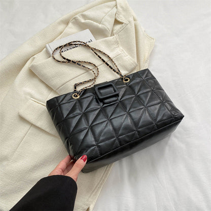 Trendy Rhombus Chain Shoulder Bag