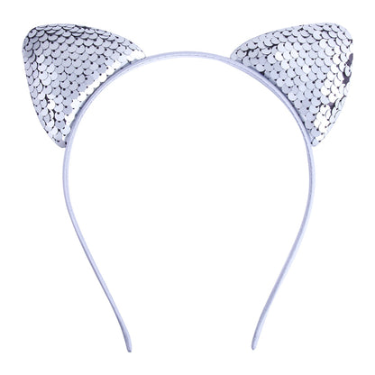 Cartoon Quicksand Headband Sweet Cat Ears