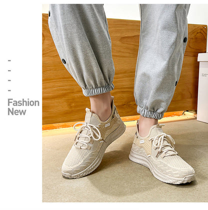 Men's Mesh Breathable Flyknit Running Shoes