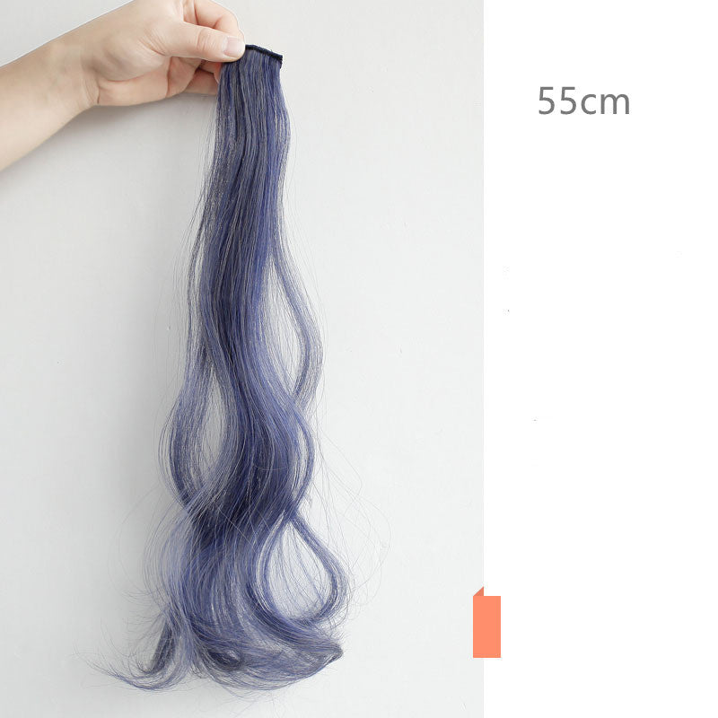 Gradient Invisible Curly Short Wig