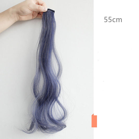 Gradient Invisible Curly Short Wig