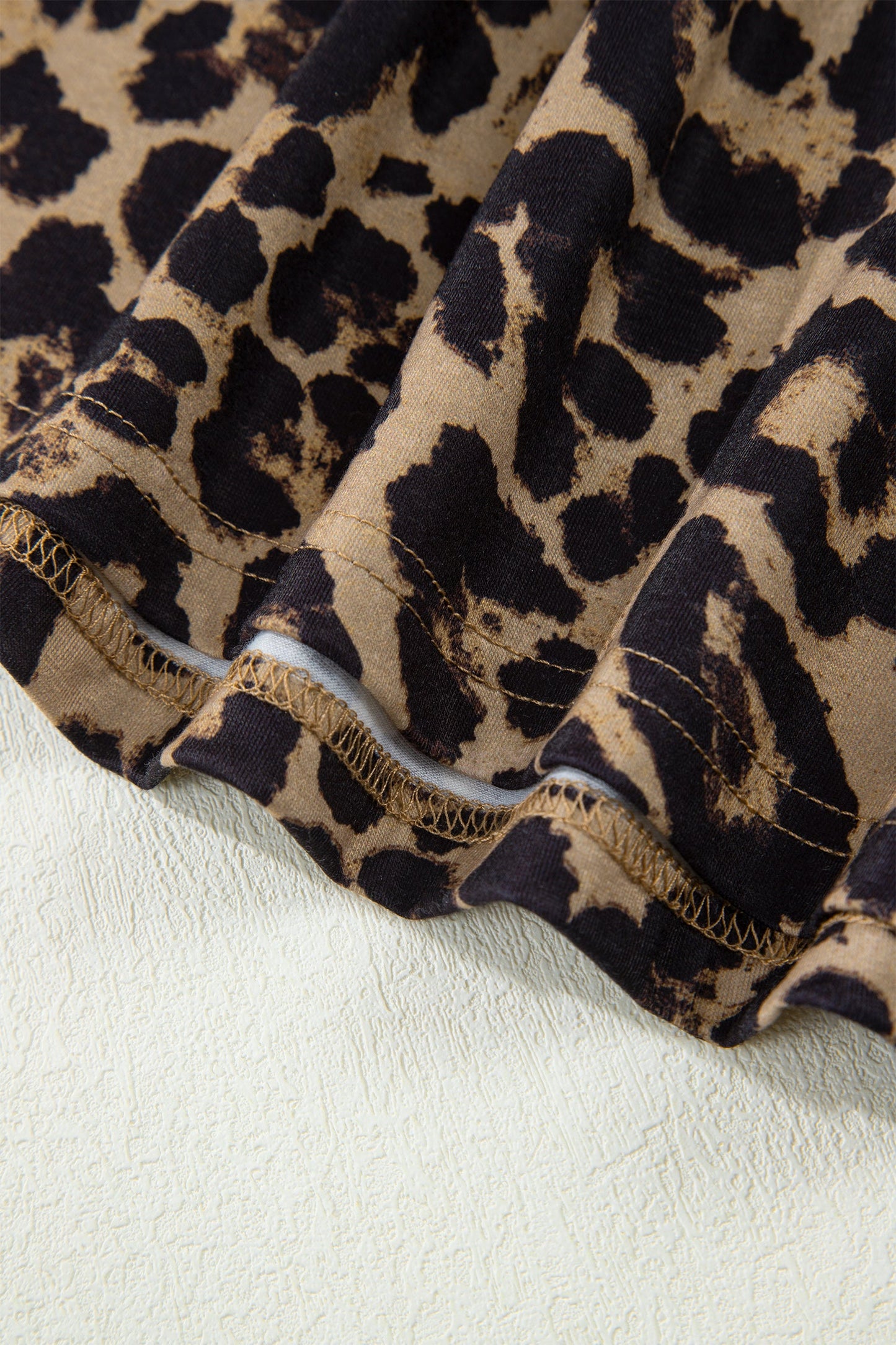 Leopard Slim Long Sleeve T-Shirt