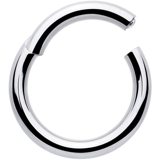 8G 5/8 316L Surgical Steel Precision Hinged Segment Hoop