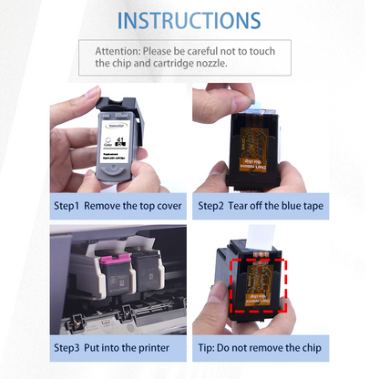 Topcolor 301XL Replacement Ink Cartridges