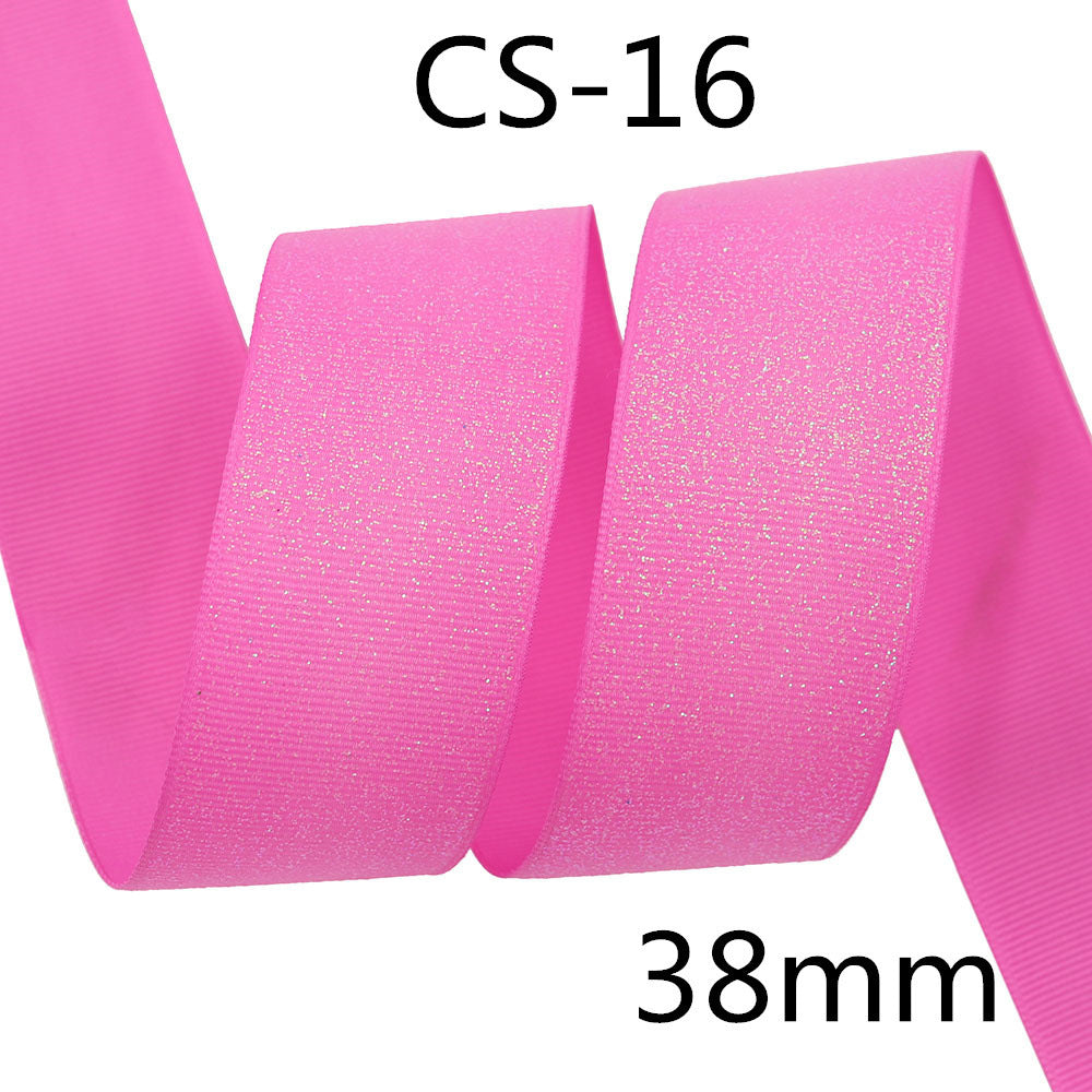 Glitter Silk Ribbon for Gift Wrapping