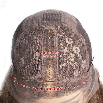 Medium & Long Curly Female Real Human Hair Wig