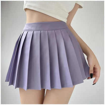 High Waist A-Line Skirt