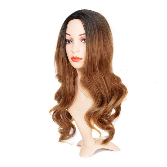 Gradient Chemical Fiber Female Wig