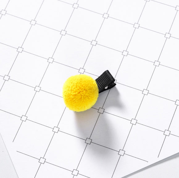 Korean Candy-Colored Hair Ball Hair Tie