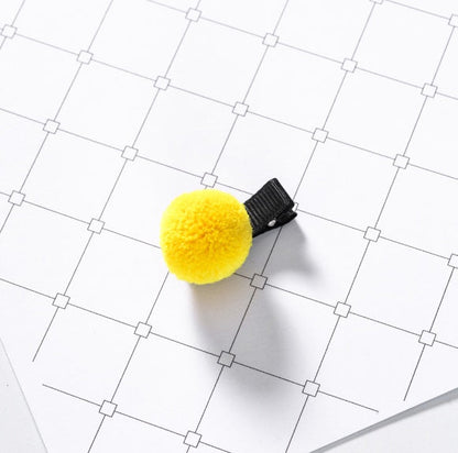 Korean Candy-Colored Hair Ball Hair Tie