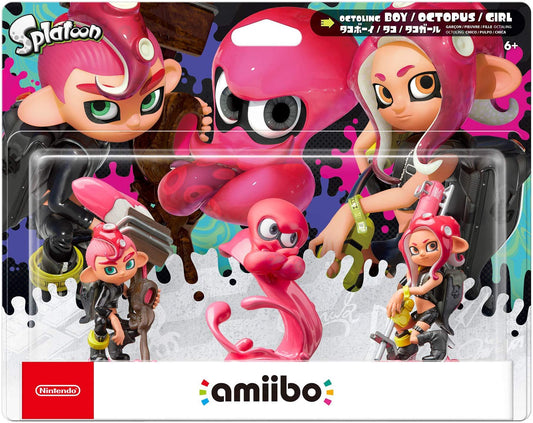 Octoling Amiibo 3-Pack: Splatoon 2 (Nintendo Switch)