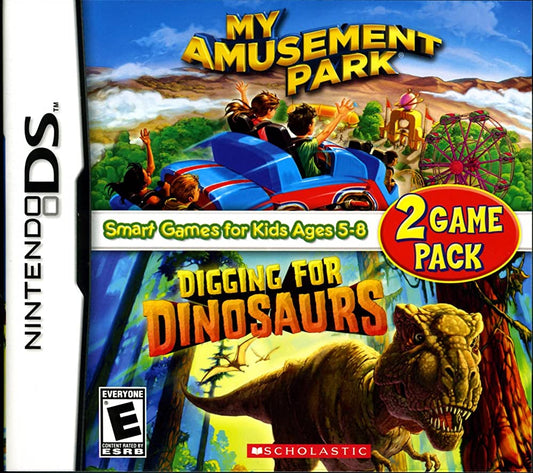 My Amusement Park and Digging for Dinosaurs Game Pack (Nintendo DS)