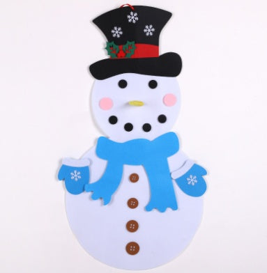 DIY Felt 3D Christmas Tree Decor