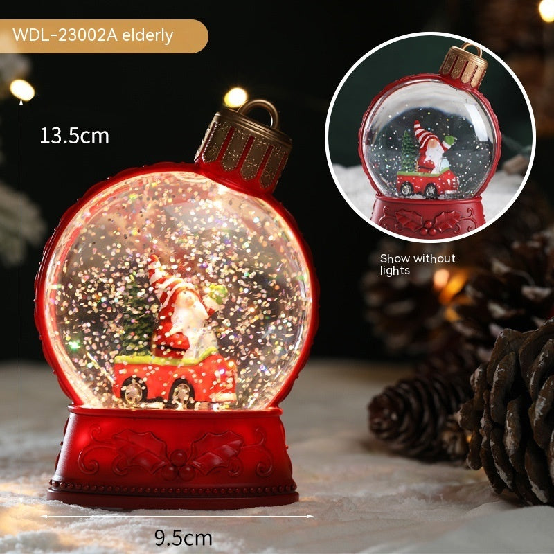 Christmas LED Flame Light Home Decor