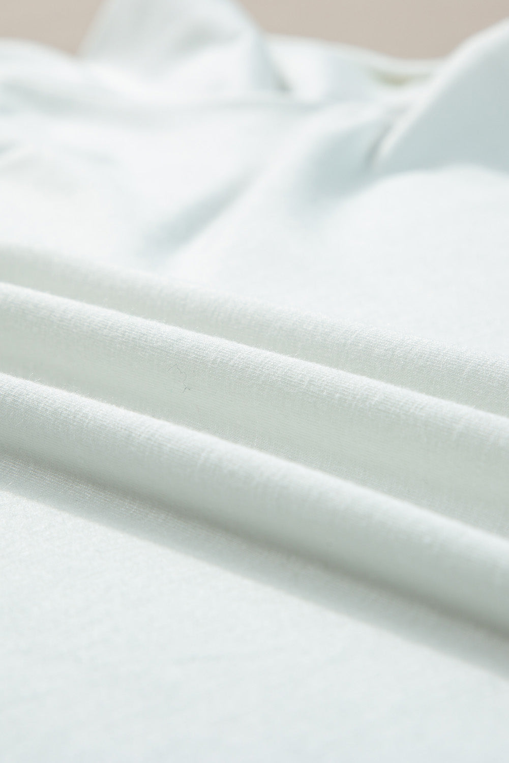Plus Size Round Neck Roll Sleeve T-shirt