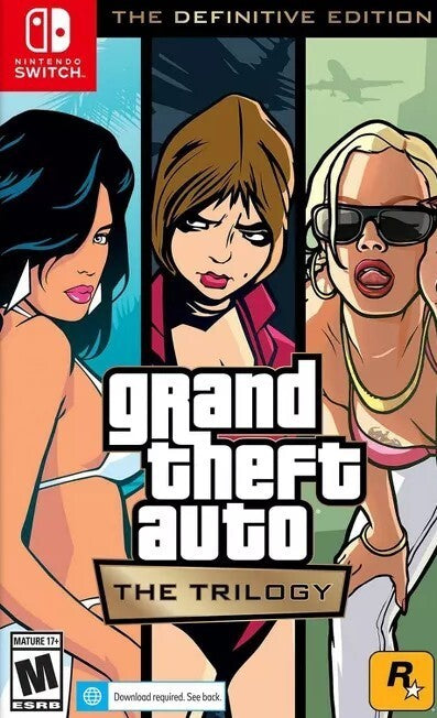 Grand Theft Auto: The Trilogy - The Definitive Edition (Nintendo Switch)