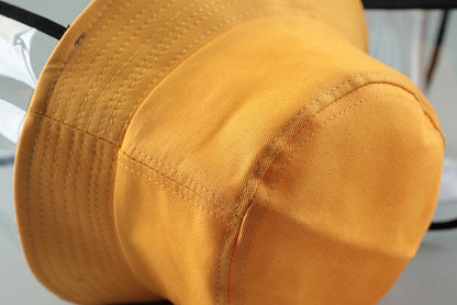 Kids Anti-Spitting Protective Hat with Dustproof Cover