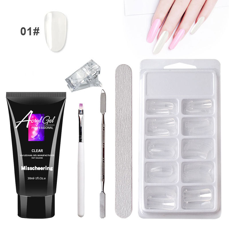 Painless Extension Gel Set - Quick Model Without Paper Holder