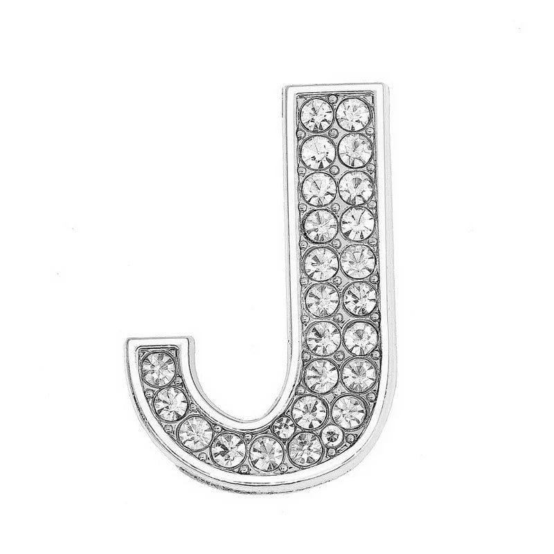 Chrome White Diamond Letters Pet Collar Beads