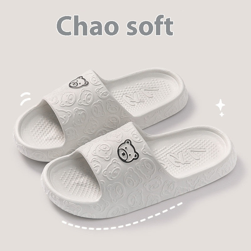 Men's Non-slip Deodorant Home Slippers