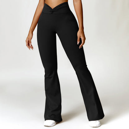 High Waist Yoga Pants with Pockets