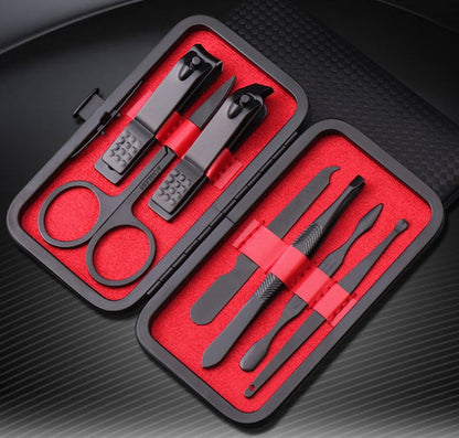 7-in-1 Nail Manicure Set with Clippers and Knife