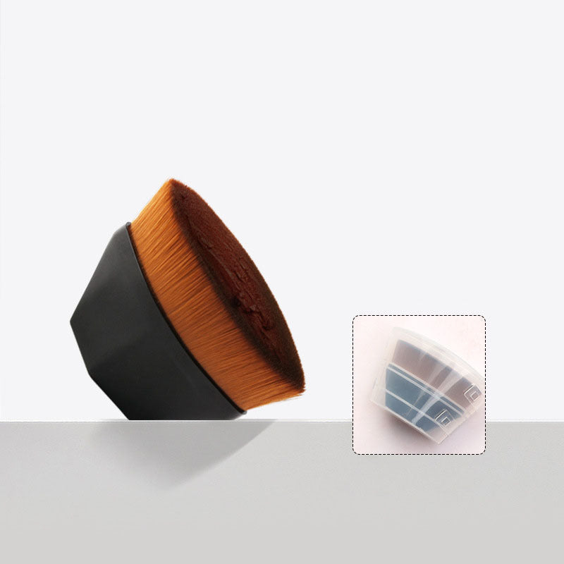 Flat Foundation Brush Kit: BB Cream, Loose Powder