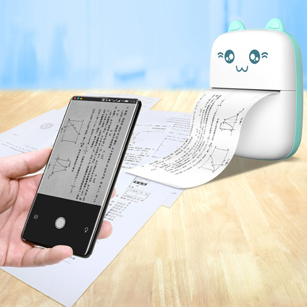 Mini Bluetooth Label Printer