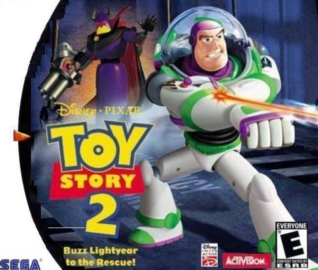 Toy Story 2 Buzz Lightyear to the Rescue (Sega Dreamcast)