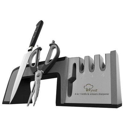 4-in-1 Kitchen Knife Sharpener