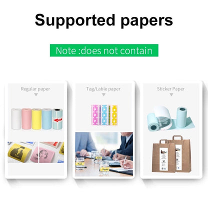 Mini Bluetooth Wireless Thermal Label Printer