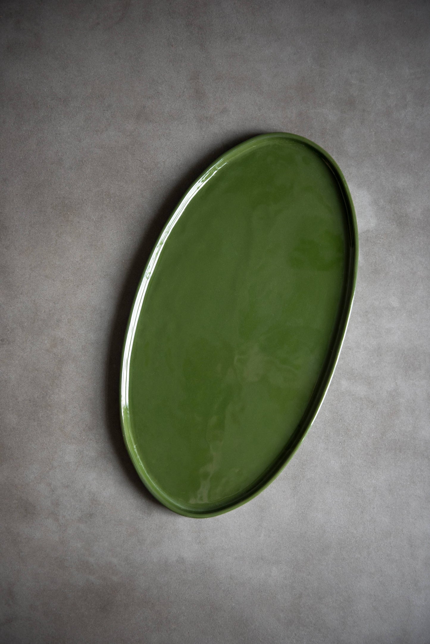 Handmade Ukrainian Porcelain Serving Platter