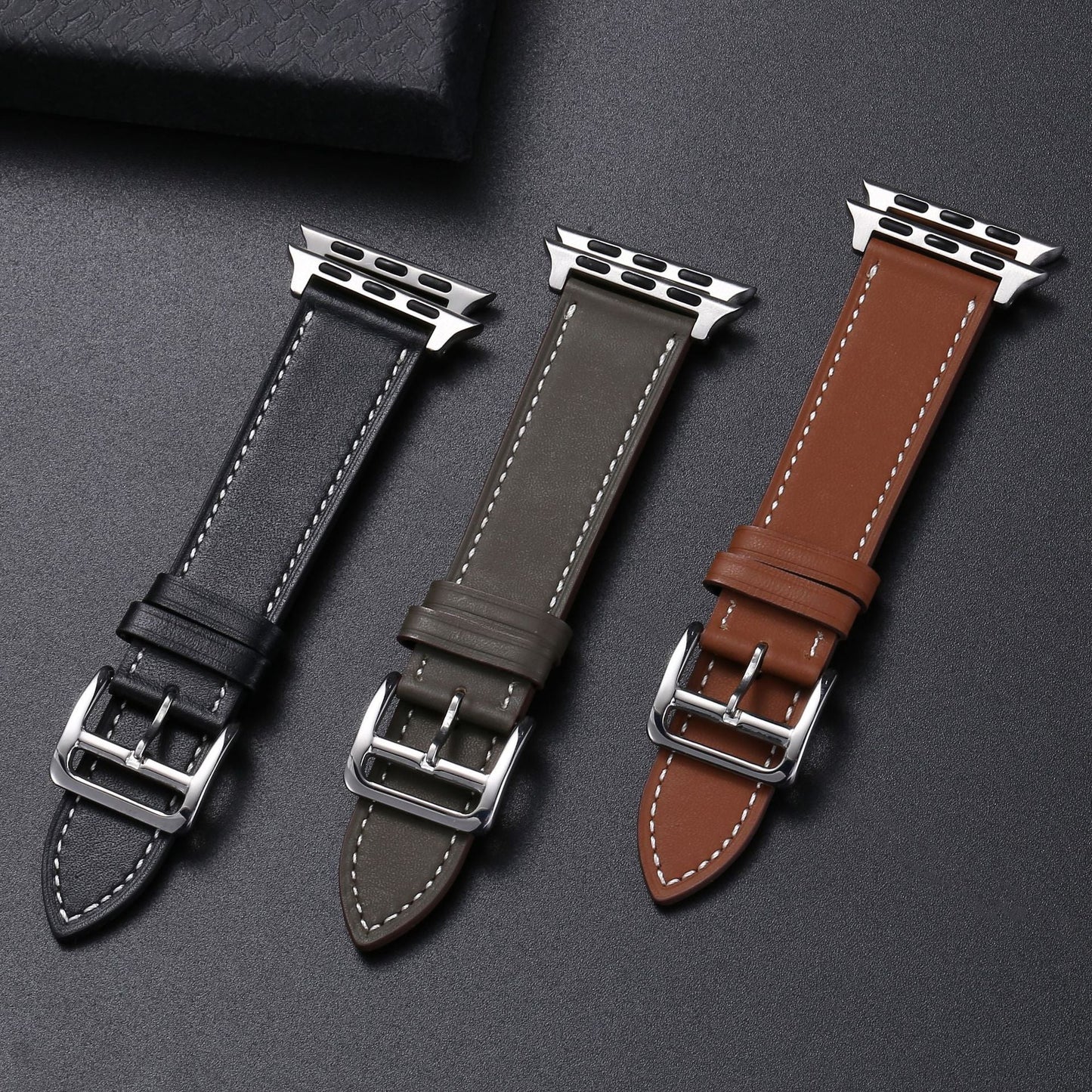 Casual Cow Leather Watch Strap