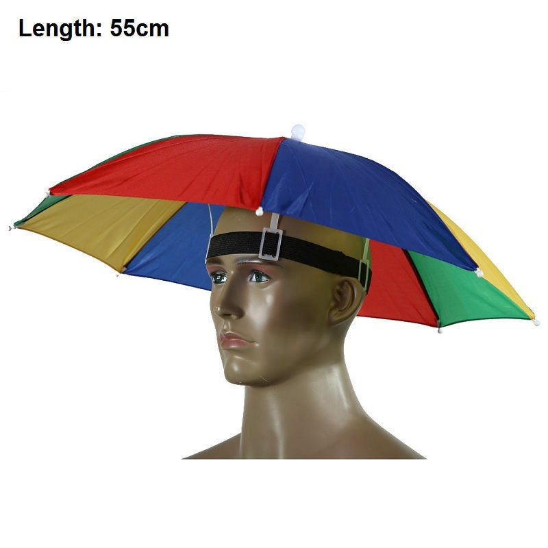 Folding Waterproof Fishing Sunhat - 55/65cm