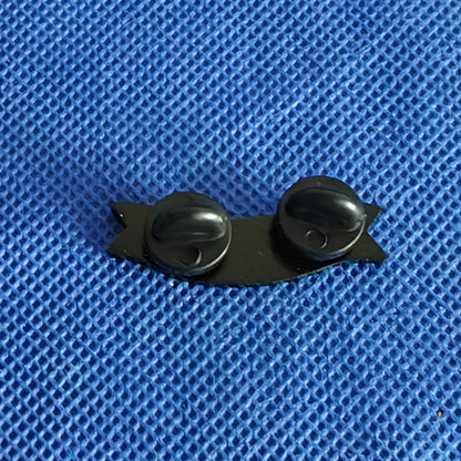 Creative Soul Cartoon Golden M Badge Brooch