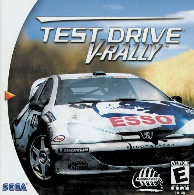 Test Drive V-Rally (Sega Dreamcast)