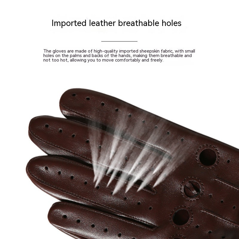 Sheepskin Fitness Gloves