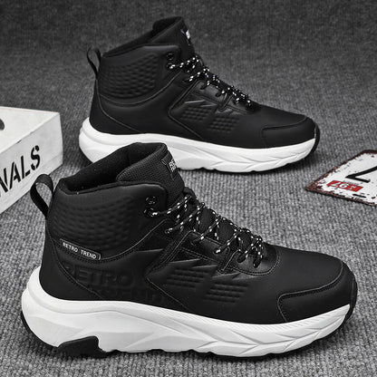 Casual Leather Sneakers for Couples