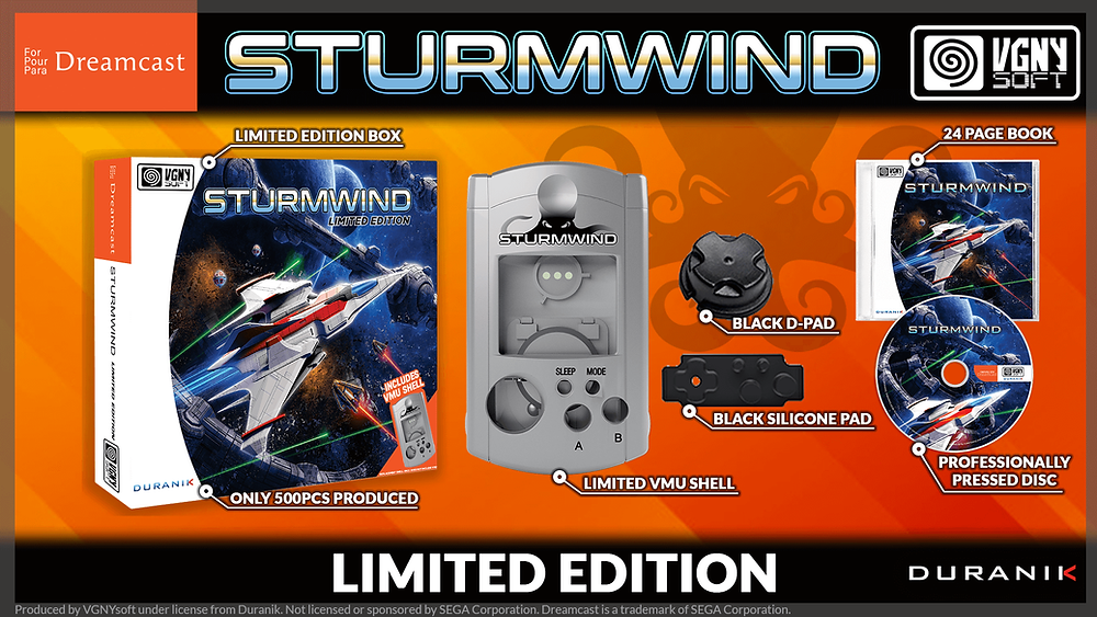 Sturmwind: Limited Edition (Sega Dreamcast)
