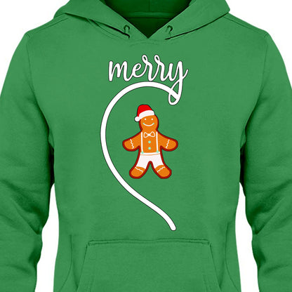 Merry Christmas Couple Matching Christmas Shirt, Personalized Custom Couple Sweatshirt T1583