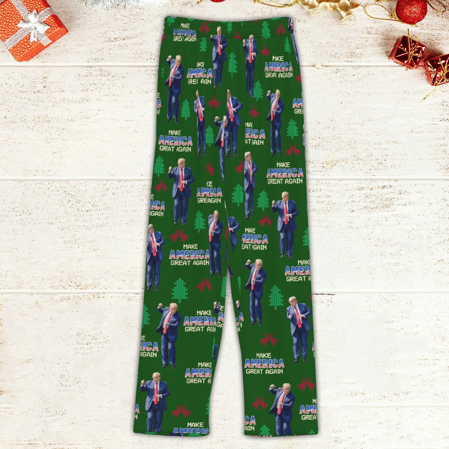 Make America Great Again Pajamas, Funny Trump Dancing Pajamas, Trump Won 2024 Pajamas M1742- GOP