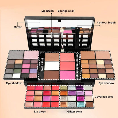 74-Color Makeup Set